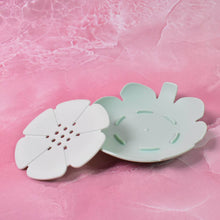 Plastic Flowers Soap Dish Bathroom Accessories Set Shower Gift ,Sabudani (1 Pc) - dailyneed.life