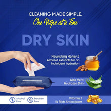 Refreshing Wet Wipes for Face | Facial Cleansing | Refreshing & Skin Hydration| Soothing for skin | pH Balance & Alcohol Free | Nourishing with Fruit extract | 25 Wipes - dailyneed.life