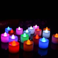 Multicolor LED Tealights Candles (24 Pack): Festive Decorations, Diwali - dailyneed.life