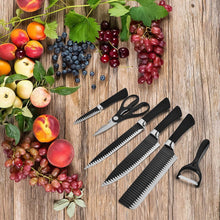 Stainless Steel Knife Set With Chef Peeler And Scissor (6 Pieces) - dailyneed.life