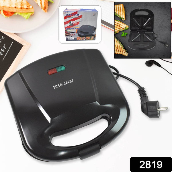 Sandwich Maker Makes Sandwich Non-Stick Plates| Easy to Use with Indicator Lights Sandwich toaster - dailyneed.life