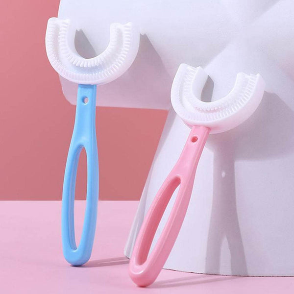 Kids U-Shaped Toothbrush - Easy Cleaning for Toddlers & Children - dailyneed.life