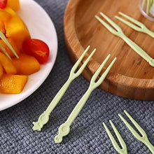 Plastic Fruit Forks Cake Dessert Forks Mini Forks (50 Pcs Set) - dailyneed.life