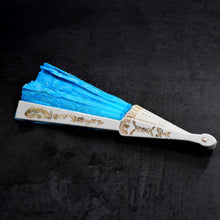 Hand Folding Fan, Chinese Vintage Style Handheld Fan with Fabric Sleeve - dailyneed.life