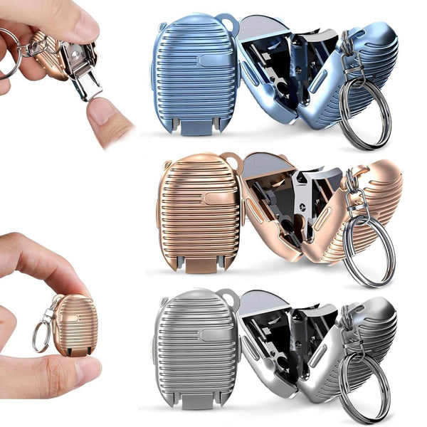 Keychain Nail Clipper | Small Nail Clippers Multicolor (1 Pc) - dailyneed.life