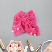 Hair Bow Knot Clip Suitable For Girls (12 Pc / Multicolour & Mix Design) Hair accessories - dailyneed.life