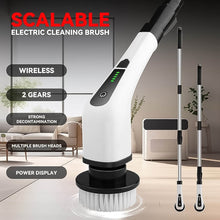 7-in-1 Electric Spin Scrubber Cleaning Brush with Extension Handle (1 Set) - dailyneed.life