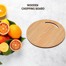 Wooden Round Chopping Board For Chopping Fruit & Vegetable - dailyneed.life