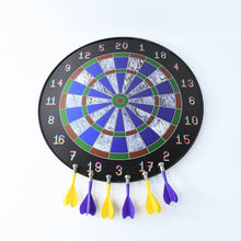 Magnetic Dart Board Game Set with 6 Soft-Tip Darts - dailyneed.life