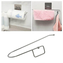 Stainless Steel Adhesive Paper Roll Holder Tissue (1 pc) - dailyneed.life