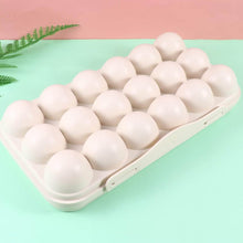 18 Grid Egg Holder Storage, Shock-Proof Egg Container with Buckle, Egg Carrier, Egg Tray, Egg Shelter, Effective Full Seal, Egg House use for Fridge, Camping, Kitchen - dailyneed.life