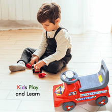 Kids Baby Ride-On Push Car with Musical Horn & Backrest – Perfect Toy for Toddlers - dailyneed.life