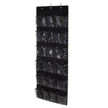 24 Grid Over the Door Shoe Organizer Rack Hanging Storage Space Saver (1 Pc) - dailyneed.life