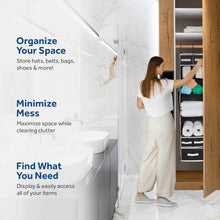 9 Shelf Hanging Closet Organizer with 5 Drawer Organizers - dailyneed.life