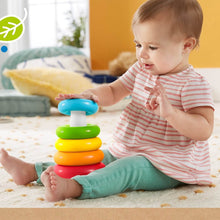 Plastic Baby Kids Teddy Stacking Ring Jumbo Stack Up Educational Toy 7pc - dailyneed.life
