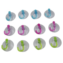 Transparent Rubber Vacuum Sucker Hooks Hanger Strong Suction Cup (12 Pc) - dailyneed.life