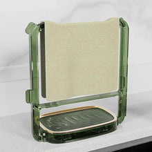 2-in-1 Self-Adhesive Towel Hanger & Soap Holder Stand (1 Pc) - dailyneed.life