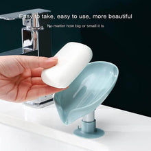 Self Draining Soap Holder for Bathroom Leaf Shape Soap Tray - dailyneed.life