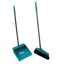 Long Handle Dustpan and Brush 2 Piece Set for Sweeping Cleaning Home Office, Supdi - dailyneed.life