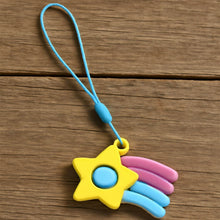 Stress Relief Silicone Push Fidget Toy Keychain for Kids (1 Pc) - dailyneed.life