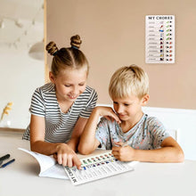 Portable My Chores Home Note Board Management Planning Memo Boards Reminding Time. (Size :- 20x12Cm) - dailyneed.life