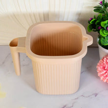 Plastic Square Bath Water Mug (4 Pc / 1000 ML / Mix Color) - dailyneed.life
