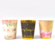 Disposable Paper Cups, Disposable Tea, Coffee Cups (3 Pcs Set / Mix Color) - dailyneed.life
