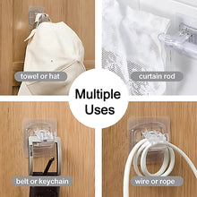 Self-Adhesive Transparent Wall with Spring-Loaded Anti-Slip Clip (1 Pc) - dailyneed.life