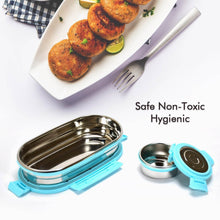 Ganesh Stainless Steel Lunch Box & Container Set of 2 - dailyneed.life