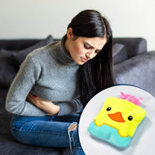 Yellow Duck design small Hot Water Bag with Cover for Pain Relief - dailyneed.life