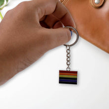 Rainbow Design Metal Keyring Key Chain (1 Pc Mix Design) - dailyneed.life
