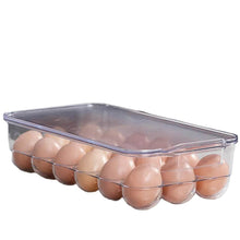 Plastic 18 Cavity Egg Storage Box Or Egg Trays For Refrigerator With Lid & Handles High Quality, Rectangular Egg Tray Box For 18 Egg (1 Pc) - dailyneed.life