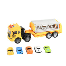 Realistic Long-Haul Toy Vehicle Transport Playset with Lights and Sound - dailyneed.life
