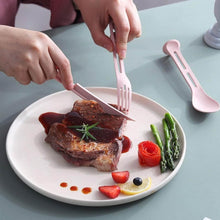 3 in 1 Reusable Spoon, Knife Forks Tableware, Spoon (3 Pcs Set) - dailyneed.life