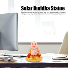 Solar Power Moving Buddha Car Ornament (1 Pc) - dailyneed.life