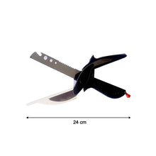 Stainless Steel 4 in 1 Clever Cutter, Black - dailyneed.life