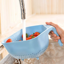 Apex Multi-Functional Plastic Strainer Bowl with Ergonomic Handle (1 Pc) - dailyneed.life