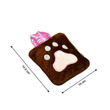 Paw Print Small Hot Water Bag with Cover for Pain Relief - dailyneed.life