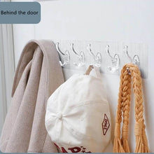 Adhesive Golden & Transparent Heavy Duty Wall Hook - dailyneed.life