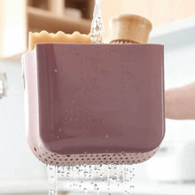 Small Multifunction Sink Drain Basket - Universal & Foldable - Sink Trash Holder Sink Side Storage Drainer Strainer Basket, Foldable Kitchen Sink Drain Strainer for Food,Dish Drainer for Fruits, Vegetables - dailyneed.life