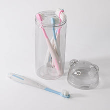 Multipurpose Travel-Friendly Toothbrush Holder with 5 Soft Bristle Toothbrushes - dailyneed.life