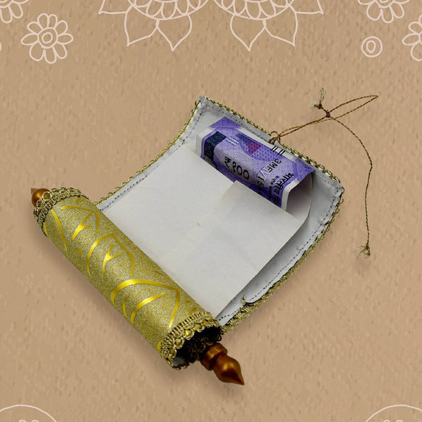 Money Gift Envelopes Lifafa - Multi Color Pack of 5 Premium Designer Envelopes, Colorful Writing Message Scroll, Sandesha Card, Style Shagun Envelope Sagan Gift Envelopes for Weddings, Birthdays, Baby Shower, Anniversary - dailyneed.life