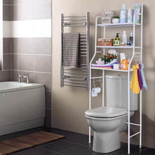 Multi-Layer The Toilet Storage Rack Metal | Bathroom Shelf Space Saving Organizer for Laundry Room Wash Basin Floor Stand - dailyneed.life