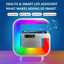 Multi-function Wireless Speaker Audio Desk Lamp Wireless Charger (1 Pc) - dailyneed.life