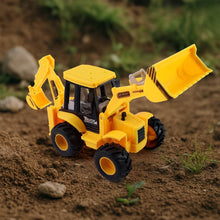 LALA Friction Powered JCB Style Backhoe Loader Construction Toy Truck for Kids (1 Pc) - dailyneed.life