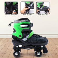 Adjustable Quad Roller Skates for Kids (Large / 1 Pair) - dailyneed.life