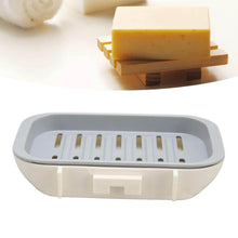 Bathroom Soap Holder, Soap Dish Container, Soap Case for Water Draining, Soap Holder Tray with Adhesive Sticker ,Sabudani - dailyneed.life