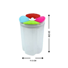 4 Section Storage containers airtight Transparent Food Plastic Storage Container - dailyneed.life