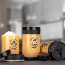 Airtight Containers – For Tea, Coffee, Sugar & More (3 Pcs Set) - dailyneed.life