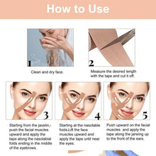 Face Lifting Tape, Myofascial Face Tightening Tape, 2.5 cm x 5 m (1 Pc) - dailyneed.life